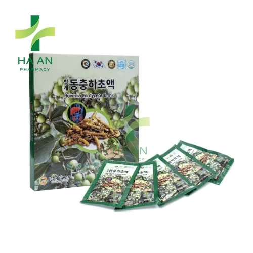 Nước mát gan Hovenia Cordyceps Jeong Won