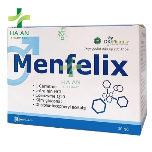 Menfelix hỗ trợ tăng cường sinh lý nam và giảm nguy cơ mãn dục